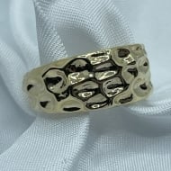 1402081600 - ANEL MARTELADO<br>QTDE PCT: 6 PC - VAL PCT: R$ 36,60 - PESO UNIT: 4,100g