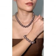 0508006100 - CONJUNTO PEROLAS DE VIDRO<br>QTDE PCT: 1 PC - VAL PCT: R$ 52,10 - PESO UNIT: 150,000g