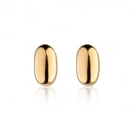 2400041500 - BRINCO OVAL LISO<br>QTDE PCT: 3 PAR - VAL PCT: R$ 26,07 - PESO UNIT: 2,400g