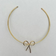1604031100 - CHOKER TUBO LACO<br>QTDE PCT: 2 PC - VAL PCT: R$ 29,80 - PESO UNIT: 8,390g