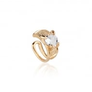2400000800 - PIERCING COM PEDRA CORAO<br>QTDE PCT: 5 PC - VAL PCT: R$ 28,60 - PESO UNIT: 1,000g