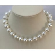 0504836400 - COLAR INOX COM PEROLAS DE 16MM<br>QTDE PCT: 2 PC - VAL PCT: R$ 54,90 - PESO UNIT: 54,800g