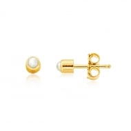 0100007800 - BRINCO PINGO DE PEROLA<br>QTDE PCT: 20 PAR - VAL PCT: R$ 42,80 - PESO UNIT: 0,620g