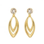 0100186200 - BRINCO DE STRASS<br>QTDE PCT: 5 PAR - VAL PCT: R$ 34,40 - PESO UNIT: 2,570g
