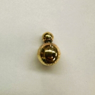 1600337700 - BRINCO BOLA 7 E BOLA 13 SOLDADA<br>QTDE PCT: 5 PAR - VAL PCT: R$ 29,45 - PESO UNIT: 4,440g