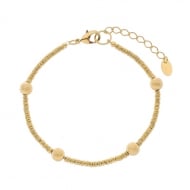 0503052800 - PULSEIRA DE ARGOLINHA E BOLA FOSCA P<br>QTDE PCT: 3 PC - VAL PCT: R$ 33,66 - PESO UNIT: 4,900g