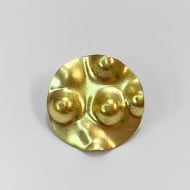 2301006300 - PING CHAPA REDONDA MARTELADA<br>QTDE PCT: 5 PC - VAL PCT: R$ 15,70 - PESO UNIT: 1,100g