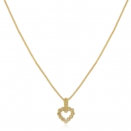 0204138100 - COLAR VENEZIANA CORAO AMETISTA 40CM+5CM<br>QTDE PCT: 3 PC - VAL PCT: R$ 36,00 - PESO UNIT: 2,800g