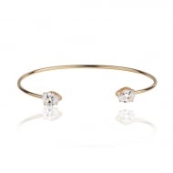 2403000500 - BRACELETE COM PEDRA GOTA 6 X 8<br>QTDE PCT: 3 PC - VAL PCT: R$ 32,67 - PESO UNIT: 3,300g