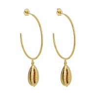 0100195300 - BRINCO DE ARGOLA COM BZIOS GRANDE<br>QTDE PCT: 5 PAR - VAL PCT: R$ 21,00 - PESO UNIT: 4,260g