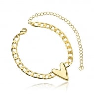 2403003200 - PULSEIRA CORRENTE CARTIE CORAO SOLDADO<br>QTDE PCT: 3 PC - VAL PCT: R$ 32,67 - PESO UNIT: 6,100g