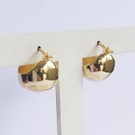 0100234800 - BRINCO ARGOLA BOLA DRANDE<br>QTDE PCT: 3 PAR - VAL PCT: R$ 23,49 - PESO UNIT: 5,250g
