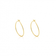 1700391600 - BRINCO ARGOLA TAM. 20MM<br>QTDE PCT: 5 PAR - VAL PCT: R$ 12,85 - PESO UNIT: 0,900g