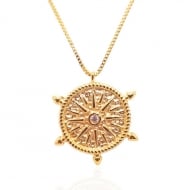 1401026700 - PINGENTE CLASSIC DESTINO<br>QTDE PCT: 3 PC - VAL PCT: R$ 30,45 - PESO UNIT: 4,300g
