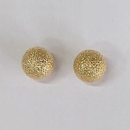 0100221500 - BOLA ABS CRAQUELADA 12MM<br>QTDE PCT: 5 PAR - VAL PCT: R$ 11,65 - PESO UNIT: 2,980g
