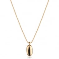 2404021200 - COLAR COM PINGENTE MEIO OVALZINHO<br>QTDE PCT: 3 PC - VAL PCT: R$ 29,37 - PESO UNIT: 2,500g