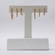 0100220000 - TRIO ZIRCONIA DE METRO PL10<br>QTDE PCT: 2 PAR - VAL PCT: R$ 21,28 - PESO UNIT: 2,360g