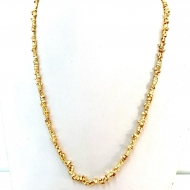 0504826900 - COLAR CANUTILHO 80CM NAVETE<br>QTDE PCT: 1 PC - VAL PCT: R$ 23,75 - PESO UNIT: 20,400g