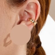 2400028000 - PIERCING COM BOLINHAS<br>QTDE PCT: 5 PAR - VAL PCT: R$ 28,05 - PESO UNIT: 1,100g