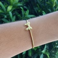 1703108900 - BRACELETE FIO COM LAO<br>QTDE PCT: 5 PS - VAL PCT: R$ 14,55 - PESO UNIT: 4,200g