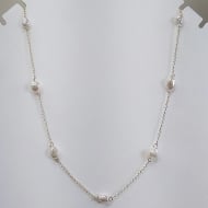 0104029900 - COLAR DE PROLA BARROCA 45CM<br>QTDE PCT: 2 PC - VAL PCT: R$ 19,12 - PESO UNIT: 3,680g