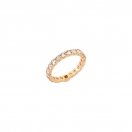 1302548700 - ANEL ALIANA COM ZIRCNIA 3 MM<br>QTDE PCT: 1 PC - VAL PCT: R$ 19,64 - PESO UNIT: 2,830g