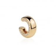 2400028500 - PIERCING ARGOLA LISO C/DETALHE CRAVEJADO<br>QTDE PCT: 3 PAR - VAL PCT: R$ 22,77 - PESO UNIT: 3,600g