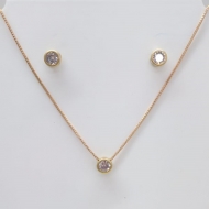 2408003200 - CONJUNTO PONTO DE LUZ REDONDO<br>QTDE PCT: 3 PC - VAL PCT: R$ 52,47 - PESO UNIT: 4,600g