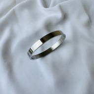 0603720500 - BRACELETE LISO INOX<br>QTDE PCT: 1 PC - VAL PCT: R$ 16,99 - PESO UNIT: 26,300g