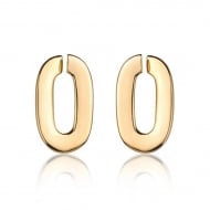 2400041800 - BRINCO MEIO OVAL COM ABERTURA<br>QTDE PCT: 3 PAR - VAL PCT: R$ 49,17 - PESO UNIT: 7,200g