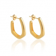 2400048800 - BRINCO ARGOLA LISA<br>QTDE PCT: 3 PAR - VAL PCT: R$ 32,67 - PESO UNIT: 5,500g