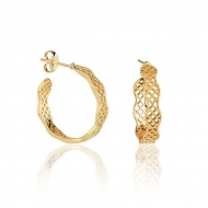 2400048700 - BRINCO ARGOLA COM DETALHES<br>QTDE PCT: 3 PAR - VAL PCT: R$ 35,97 - PESO UNIT: 2,600g