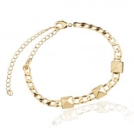 2403002000 - PULSEIRA CARTIE C/QUADRADO SOLDADO 15CM<br>QTDE PCT: 3 PC - VAL PCT: R$ 45,87 - PESO UNIT: 7,500g
