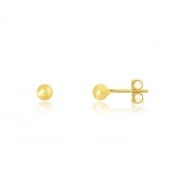 0100008300 - BRINCO BOLINHA 4MM<br>QTDE PCT: 10 PAR - VAL PCT: R$ 21,10 - PESO UNIT: 0,520g