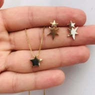 2408000900 - CONJUNTO ESTRELA DUPLO<br>QTDE PCT: 3 PC - VAL PCT: R$ 39,27 - PESO UNIT: 4,200g