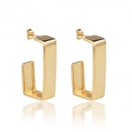 2400032800 - ARGOLA QUADRADA GRANDE<br>QTDE PCT: 3 PAR - VAL PCT: R$ 49,17 - PESO UNIT: 12,000g