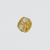 0301313100 - ACESSORIO BERLOQUE REDONDO STRASS<br>QTDE PCT: 5 PC - VAL PCT: R$ 9,90 - PESO UNIT: 1,700g