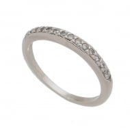0502737500 - ANEL ZIRCONIA<br>QTDE PCT: 5 PC - VAL PCT: R$ 35,40 - PESO UNIT: 1,820g