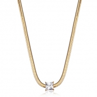 2404020000 - CHOKER RABO D´RATO C/PEDRA T.V FOSCA<br>QTDE PCT: 3 PC - VAL PCT: R$ 44,70 - PESO UNIT: 9,500g