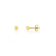 0100007500 - BRINCO BOLINHA 3MM<br>QTDE PCT: 20 PAR - VAL PCT: R$ 26,00 - PESO UNIT: 0,580g