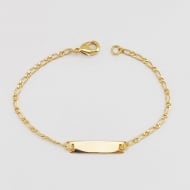 2307000100 - PULSEIRA INFANTIL MASCULINA LISA<br>QTDE PCT: 5 PC - VAL PCT: R$ 17,25 - PESO UNIT: 1,400g