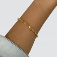 0303065200 - PULSEIRA CORRENTE TORCIDA<br>QTDE PCT: 5 PC - VAL PCT: R$ 20,40 - PESO UNIT: 2,700g