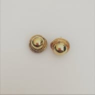 1600339100 - BR.BOLA 11 3 FIO DIAMATADO ROCOCO<br>QTDE PCT: 5 PAR - VAL PCT: R$ 49,00 - PESO UNIT: 4,490g