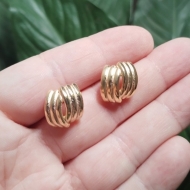 1400069800 - BRINCO CLASSIC OLIVIA<br>QTDE PCT: 5 PAR - VAL PCT: R$ 35,50 - PESO UNIT: 4,100g
