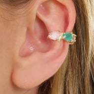 2400006300 - PIERCING COM 3 GOTAS COLORIDAS<br>QTDE PCT: 5 PC - VAL PCT: R$ 37,95 - PESO UNIT: 1,900g