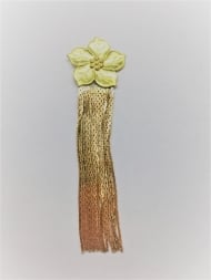 1600337400 - BRINCO FLOR CORRENTE RO<br>QTDE PCT: 5 PAR - VAL PCT: R$ 94,50 - PESO UNIT: 9,120g