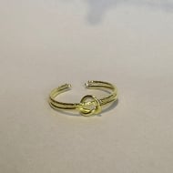 1702008400 - ANEL DUPLO DE N COM FIO DIAMANTADO  TAM 14/18/22<br>QTDE PCT: 6 PC - VAL PCT: R$ 21,00 - PESO UNIT: 1,200g