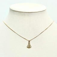 0504833700 - COLAR VENEZIANA NSRA APARECIDA P<br>QTDE PCT: 4 PC - VAL PCT: R$ 39,20 - PESO UNIT: 1,800g