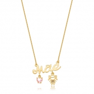 2404029100 - COLAR MAE 1 MENINA<br>QTDE PCT: 3 PC - VAL PCT: R$ 62,37 - PESO UNIT: 3,900g