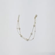 0103012900 - PULSEIRA DE PROLA 6MM COM BOLINHAS<br>QTDE PCT: 3 PC - VAL PCT: R$ 23,52 - PESO UNIT: 2,420g
